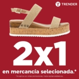 Rebajas Trender: 2×1 en calzado seleccionado