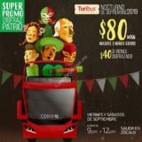 Promoción Turibus Mes Patrio: Tour nocturno a $80 y si vas disfrazado a $40 los viernes y sábados de septiembre