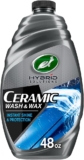 Shampoo con cera para lavado de autos Ceramic Wash & Wax Hybrid Solutions Turtle Wax 1.42 L baja a su menor precio