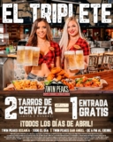 En Twin Peaks compra 2 cervezas y llévate 1 entrada Gratis