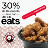 Código de cupón Uber Eats de 30% de descuento en restaurantes seleccionados