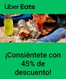 Cupón Uber Eats fin de semana del Super Bowl: 45% de descuento en 2 pedidos