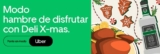 Promo Uber Eats Deli X-Mas: obtén $50 de descuento en restaurantes seleccionados