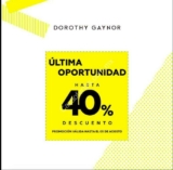 Últimas Rebajas Dorothy Gaynor: Hasta 40% de descuento