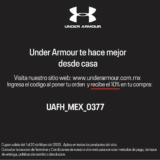 Cupón Under Armour 10% de descuento adicional en la tienda en línea