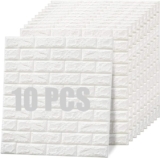 10 pack Paneles para pared con textura de ladrillo bajan a un precio increíble