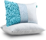 2 pack Almohadas ajustables de memory foam triturado bajan de precio