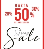 Rebajas de Verano Vanity Spring Sale con descuentos del 20% al 50%