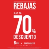 Segundas Rebajas Vanity: Hasta 70% de descuento + 6 msi + envío gratis