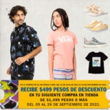 Promo Vans Regreso a Clases: obtén cupón de $499 para tu siguiente compra