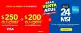 Venta Azul Best Buy del 15 al 21 de marzo: $250 por cada $2,000 de compra con tarjetas Visa