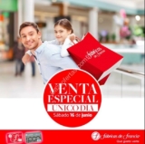Venta Especial Fábricas de Francia sábado 16 de junio 2018