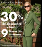 Venta Nocturna Banana Republic: 30% de descuento y hasta 9 msi