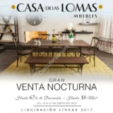 Venta Nocturna Casa de las Lomas Enero 2018: hasta 67% de descuento + 18 MSI