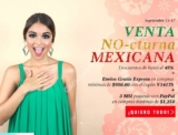 Venta Nocturna Mexicana Vorana: Hasta 45% de descuento del 14 al 17 de septiembre