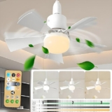 Ventilador de techo con luz LED y control remoto en su precio más bajo