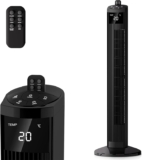 Ventilador de torre de 95 cm con control remoto baja a su menor precio