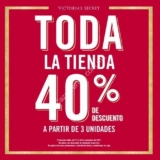 Promoción Victorias Secret Buen Fin 2017: 40% de descuento a partir de 3 unidades
