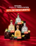 En Vinoteca 20% de descuento en Tequila Patrón