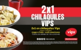 En Vips 2×1 en chilaquiles todos los viernes