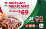 Nuevos Platillos Mexicanos Vips a sólo $69