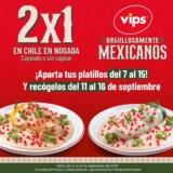 Orgullosamente Mexicanos Vips: 2×1 en Chile en nogada