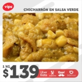 Promoción Vips Me Cocina: guisados por kilo desde $139 pesos