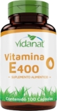 Suplemento alimenticio Vitamina E con 100 cápsulas baja de precio