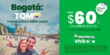 Vuelos a Bogotá desde $60 dólares + TUA por Viva Aerobus