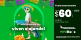 En Viva Aerobus vuelos nacionales durante noviembre desde $60 + TUA