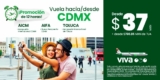 Promoción Viva Aerobus: Vuela de o hacia la CDMX desde $37 pesos + TUA