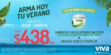 Promoción de Verano Viva Aerobus: vuelos sencillos en julio y agosto desde $438 y cambios Gratis