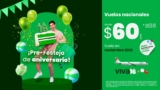 Pre-Festejo de Aniversario Viva Aerobus: Vuelos desde $60 + TUA