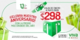 Promoción Viva Aerobus 13 Aniversario Black Friday 2019: vuelos nacionales desde $298 pesos