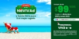 En Viva Aerobus vuelos en diciembre y enero desde $99 + TUA