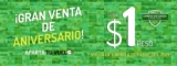 Venta de Aniversario Viva Aerobus 14 Años: Aparta tu vuelo desde $1 peso