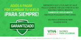 En Viva Aerobus cambios de vuelo gratis a partir de ahora