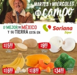 Folleto Soriana Super Martes y Miércoles del Campo 13 y 14 de julio 2021