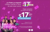 Volaris Venta de Aniversario 2023: vuelos desde $17 + TUA por cumplir 17 años