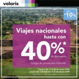 En Volaris hasta 40% de descuento + 10% adicional en vuelos nacionales