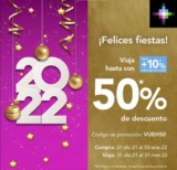 Promoción Volaris Año Nuevo 2022: Hasta 50% de descuento en vuelos