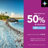 En Volaris hasta 50% de descuento en vuelos + 20% adicional con v.club hasta hoy