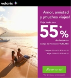 Promo Volaris de hasta 55% de descuento en vuelos para febrero de 2021