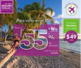 Promo Volaris de hasta 55% de descuento en vuelos para 2021