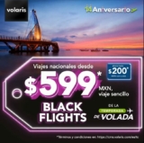 Promoción Volaris Black Flights 2020: vuelos nacionales desde $599