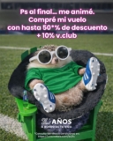 20 Aniversario Volaris: Hasta 50% de descuento + 10% adicional con v.club