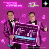 Promo Aniversario Volaris: vuelos nacionales desde $1 peso e internacionales desde $1 dólar + TUA