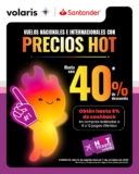 Volaris Hot Travel 2026: Hasta 40% de descuento + hasta un 10% adicional + hasta 5% de cashback