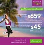Promo Volaris 16 Aniversario: vuelos en temporada navideña desde $649