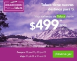 Promo Volaris: vuelos desde $499 saliendo desde Toluca